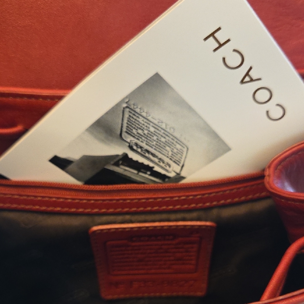 Coach Red Leather Bag  BackPacks - Picture 6 of 10